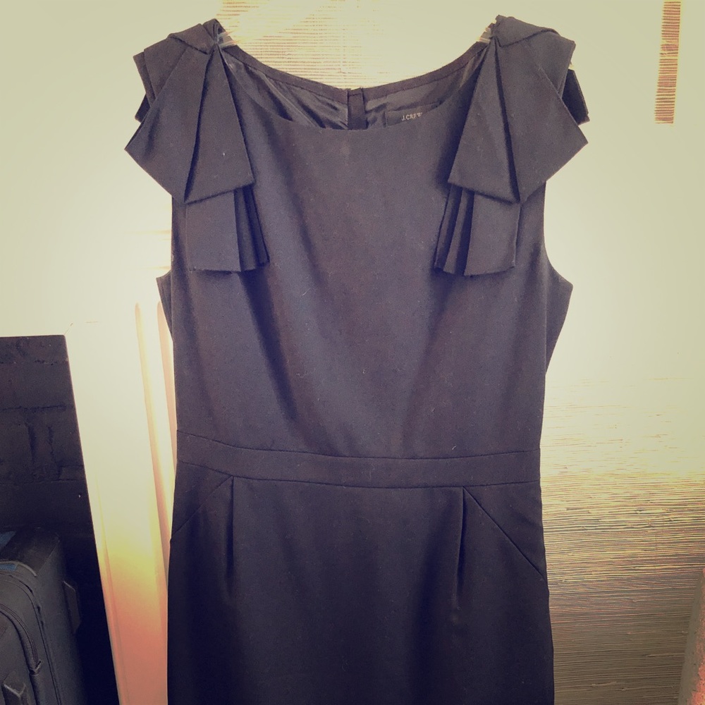 J Crew Black Dress